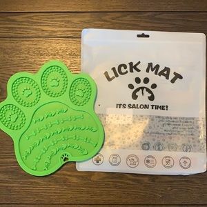 Lick mat for dogs or cats